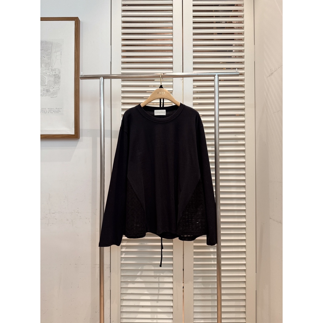 FAVE-L东大门㊣代购女士新款热卖时尚人气推荐25秋冬长袖T恤