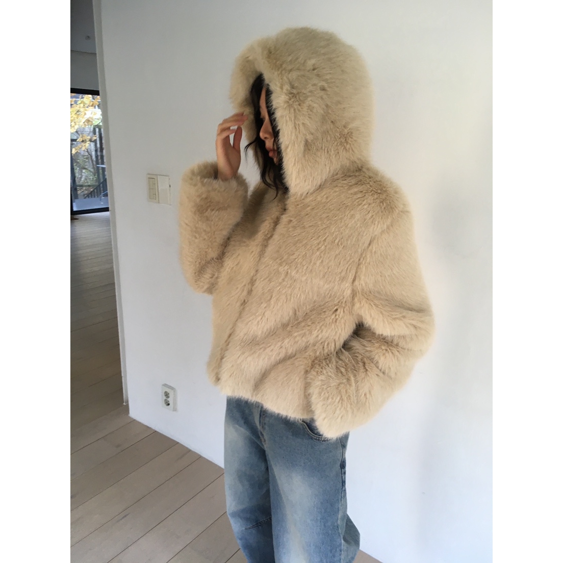 CEDAR WOOD东大门㊣实拍女装新品真品人气推荐热卖夹克皮草