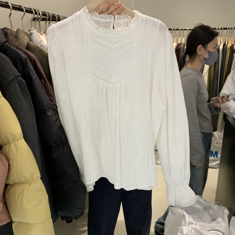 PLATE韩国直邮㊣女士新款热卖休闲时尚25秋冬真品推荐人气衬衫