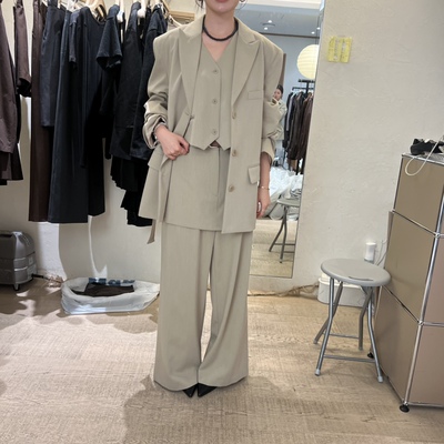 W AND J东大门㊣直邮女士新款真品热卖休闲推荐夹克含腰带