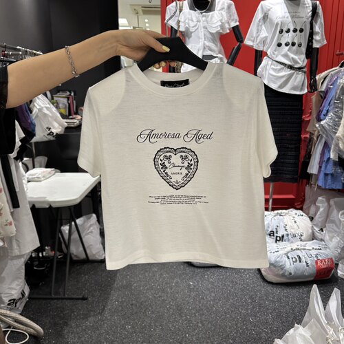 RARE CLOSET韩国直邮㊣女装新品时尚人气热卖推荐T恤亚麻布