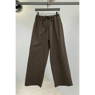 Softness/Cosmic㊣韩国直邮实拍女装新款26春夏休闲裤条纹