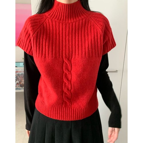 ALLU韩国代购㊣女士新款热卖时尚推荐25秋冬人气休闲针织衫