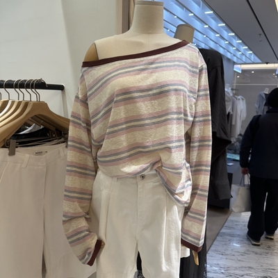 NOTTINGHAM/AVECNOUS/MODEST韩国代购㊣女士新品时尚长袖T