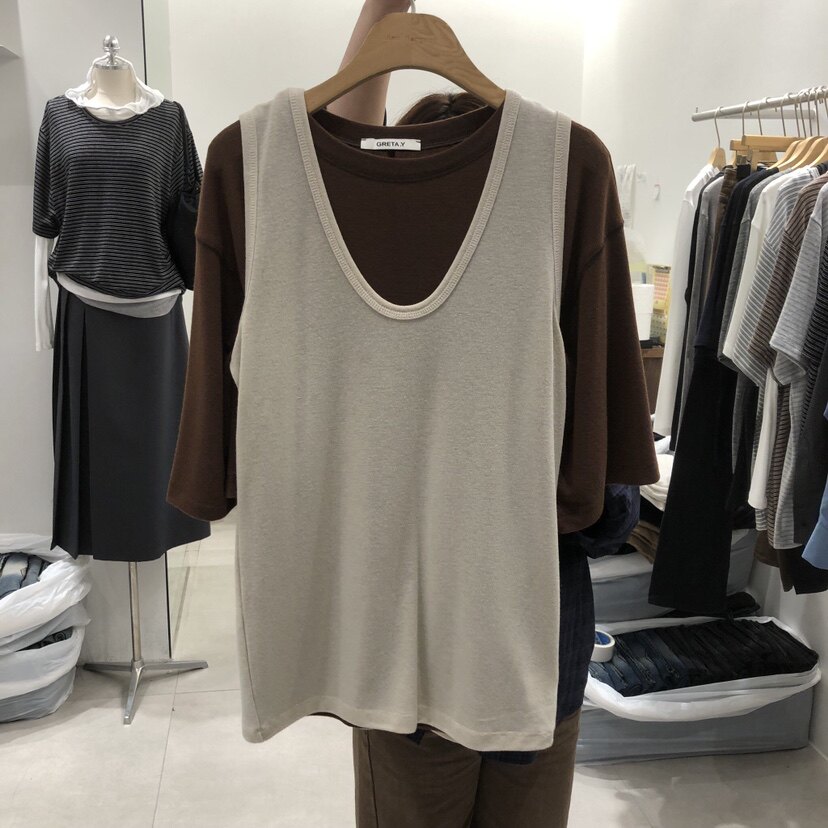 GRETA.Y韩国直邮㊣女士新背心吊带