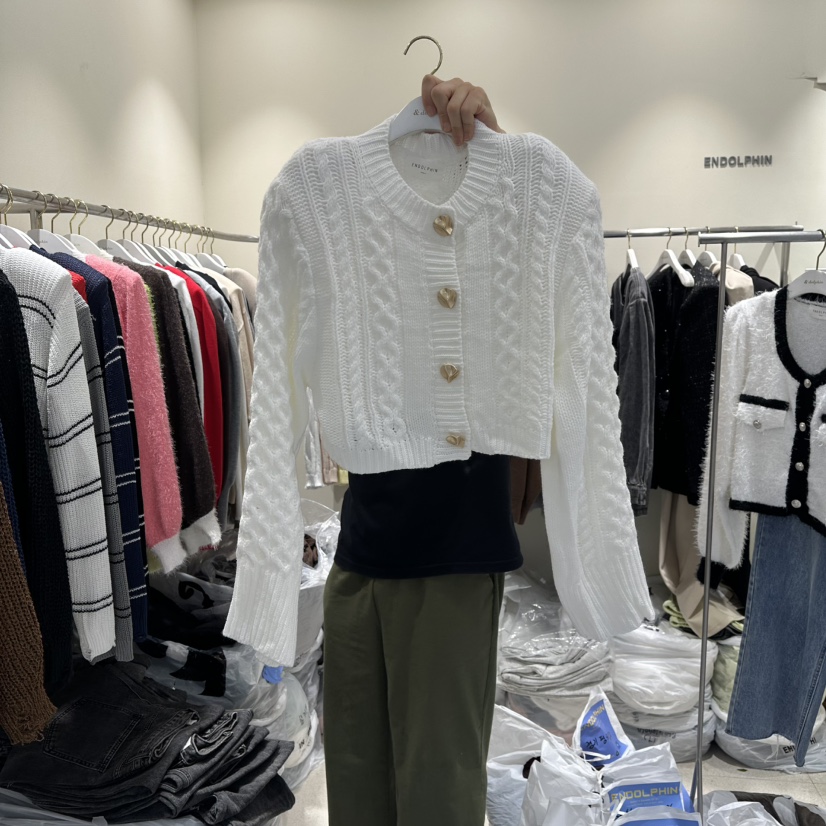 ENDOLPHIN韩国直邮㊣女装新品25秋冬真品休闲热卖推荐针织衫