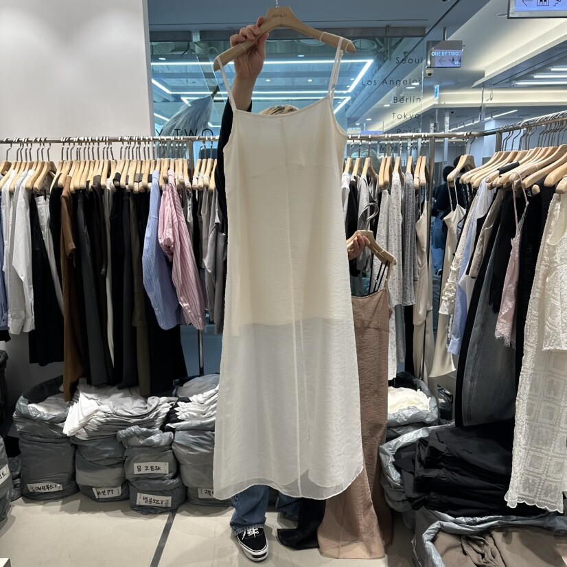 HONG.U韩国直邮㊣女士新品推荐热卖26春夏时尚人气休闲连衣裙