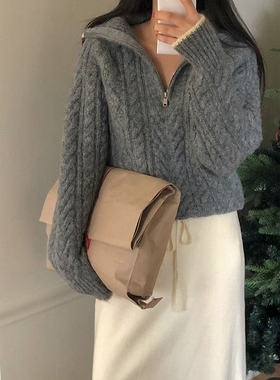 BLUSHER东大门㊣代购女士新品推荐时尚人气热卖真品25秋冬针织衫