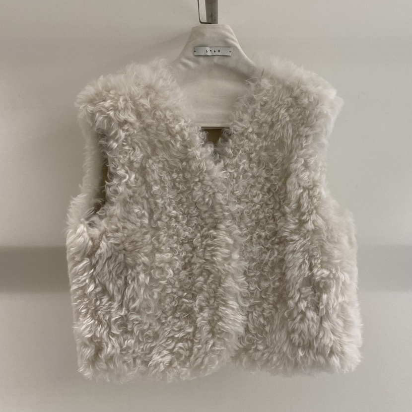 1968/YEOUYA东大门㊣实拍女装新品时尚休闲人气马甲V领羊毛