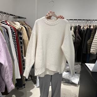 PLATE韩国直邮㊣女士新品休闲推荐热卖时尚真品25秋冬人气毛衣