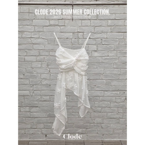 CLODE㊣韩国直邮实拍女装新款休闲人气推荐26春夏时尚吊带背心