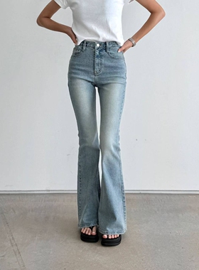 STYLE LAB韩国代购㊣女装新款人气真品推荐休闲时尚牛仔裤