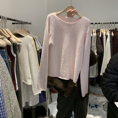 PLATE东大门㊣直邮女装新品热卖25秋冬真品人气时尚推荐针织衫