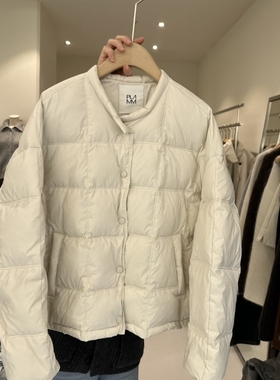 PLAMM韩国代购㊣女装新款真品时尚热卖推荐短款羽绒服填充鸭绒