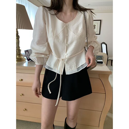 MELLOUNGE-2件起㊣韩国东大门直邮女装新品休闲时尚热卖衬衫