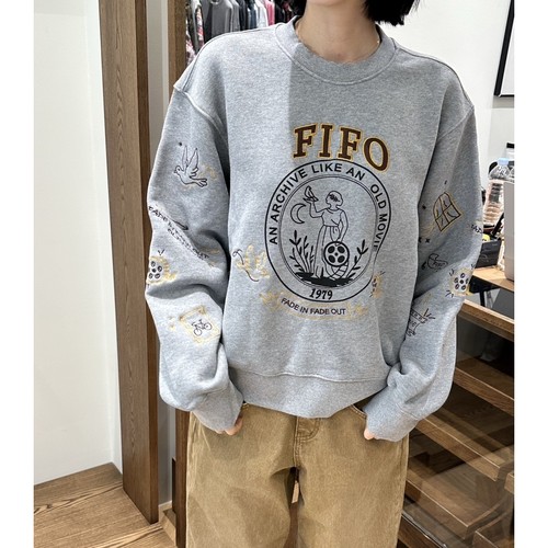 FIFO东大门㊣直邮女士新品推荐25秋冬人气热卖真品休闲卫衣