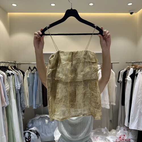 HER/PLAYLIST㊣东大门代购女装新品真品休闲时尚吊带背心复古