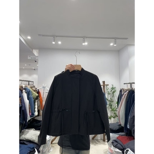 BLOOM-S韩国代购㊣女装新品热卖休闲真品人气25秋冬夹克条纹棉