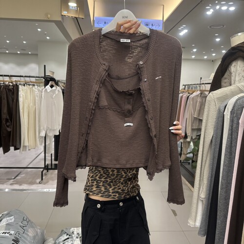 SHOP BENE_Bene东大门直邮㊣女士26秋冬新款人气开衫不含内搭