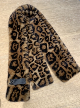 FORTH韩国直邮㊣女装新款真品人气推荐休闲围巾披肩豹纹围巾