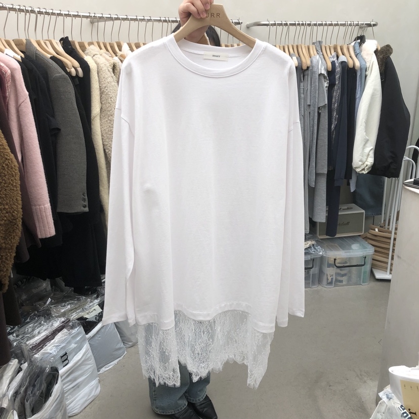 MURR韩国代购㊣女装新款时尚真品25秋冬人气热卖推荐长袖T恤