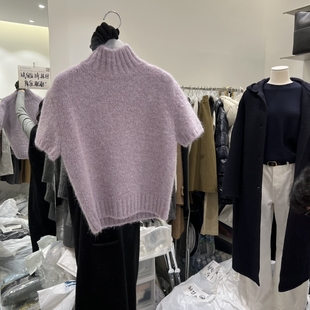 WOOD SAGE韩国代购㊣女士新款热卖人气真品25秋冬时尚毛衣