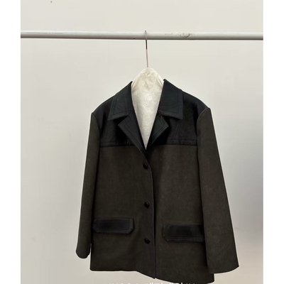 eter/VERSO东大门㊣代购女装新品时尚25秋冬推荐热卖夹克皮革