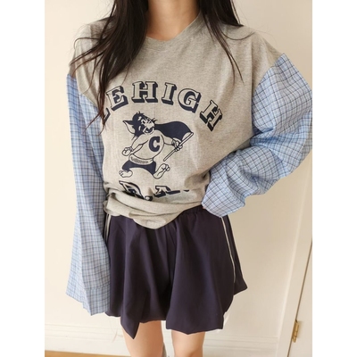 LAYERING东大门㊣直邮女士新款休闲25秋冬时尚真品热卖长袖T恤