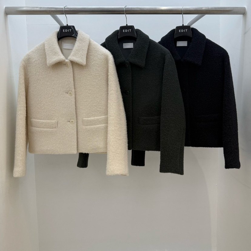 EDIT东大门㊣直邮女士新款25秋冬休闲推荐人气时尚真品夹克