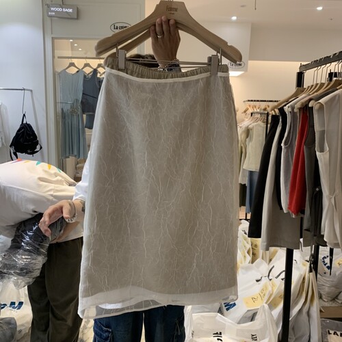 Lamagie Femme ㊣东大门实拍女装新款时尚26春夏半身裙中短裙