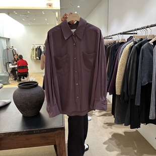 VEGETABLE韩国直邮㊣女士新款时尚真品25秋冬热卖推荐人气衬衫