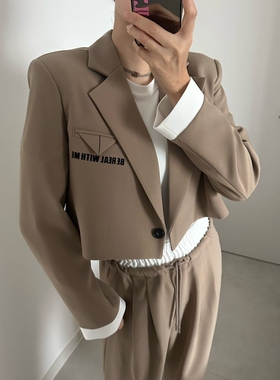 SOUIT by mabel-L韩国代购㊣女士新品人气热卖时尚26春夏夹克