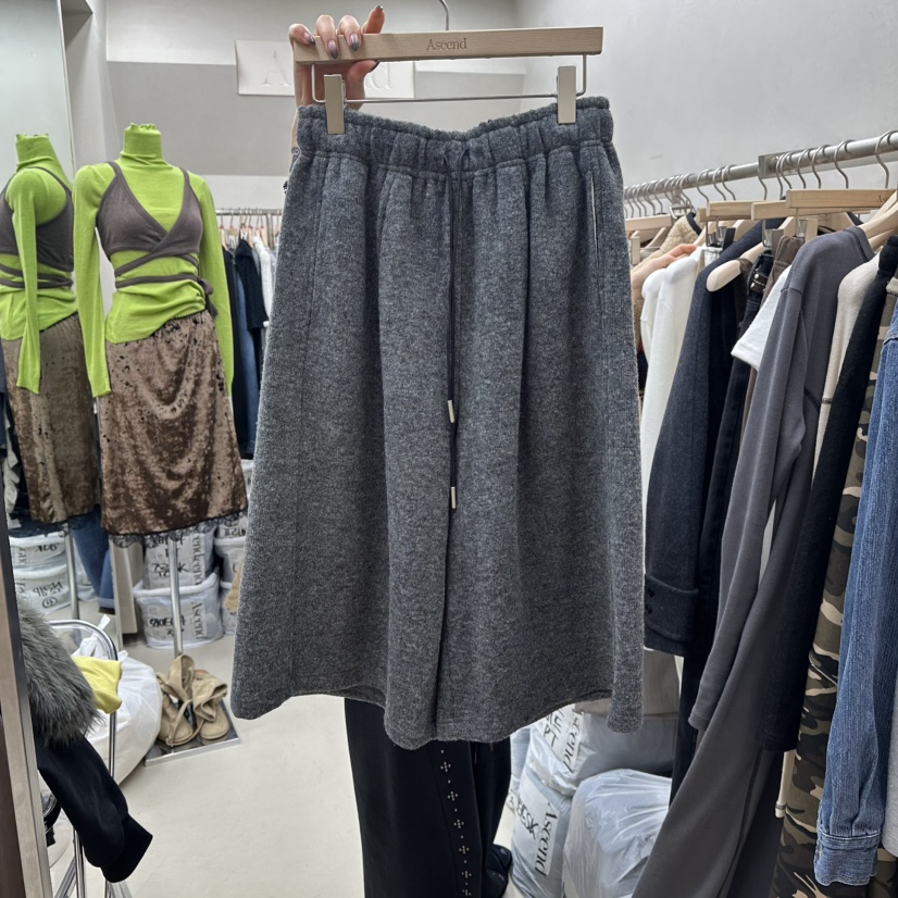 ASCEND东大门㊣直邮女士新品休闲时尚真品25秋冬人气短裤羊毛