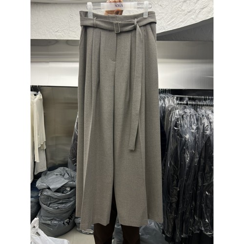 NOVUS东大门㊣代购女装新款推荐热卖25秋冬休闲裤含腰带羊毛