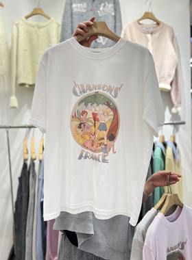 mellor/OLA㊣东大门代购女装新品推荐真品休闲26春夏时尚T恤