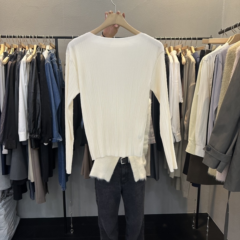 FLAMME TOIT东大门㊣代购女士新品人气休闲推荐时尚长袖T恤