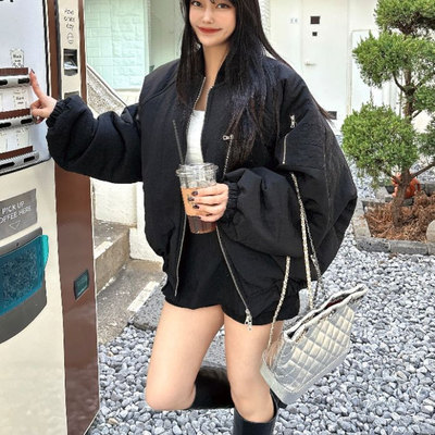 mars韩国代购㊣女装新款真品热卖25秋冬推荐休闲时尚人气夹克