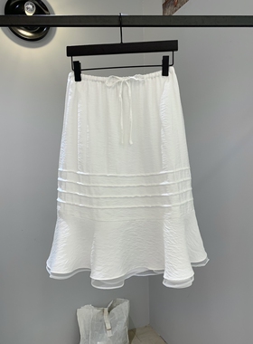 Softness/Cosmic㊣韩国东大门直邮女士新品26春夏长裙褶裥