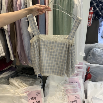 RIVEROOM韩国代购㊣女装新品热卖休闲推荐26春夏人气吊带背心