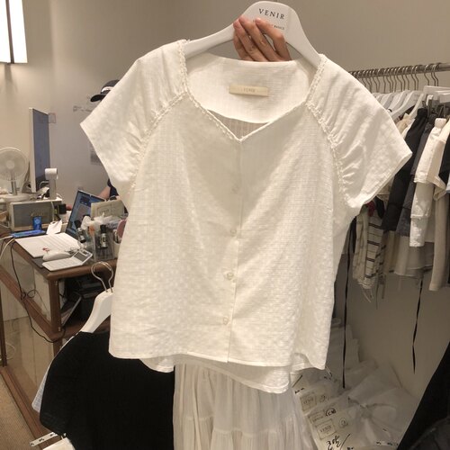 VENIR-a韩国直邮㊣女士新品推荐人气时尚休闲热卖26春夏衬衫