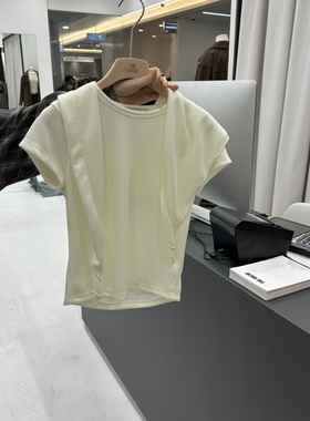 THE VALUE韩国直邮㊣女士新品推荐热卖25秋冬真品时尚T恤围巾