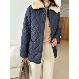 真品推荐 KIND 25秋冬休闲热卖 ㊣女士新款 人气夹克 ot韩国代购