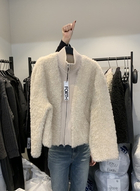 FORTH韩国直邮㊣女装新品真品人气休闲25秋冬热卖时尚短款大衣