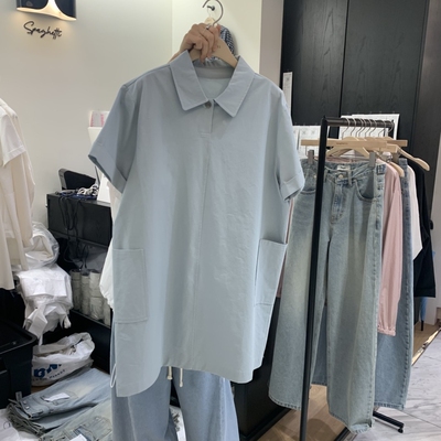 spaghetti韩国东大门代购㊣女装新款时尚26春夏热卖连衣裙棉质