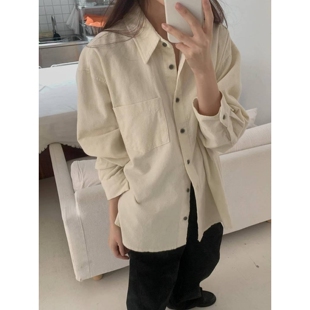 HAY KNOCK东大门㊣代购女士新品25秋冬休闲真品时尚人气衬衫