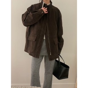 休闲推荐 时尚 人气真品25秋冬夹克绒 新款 LURE韩国直邮㊣女装