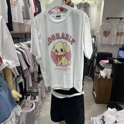 EVE㊣韩国直邮实拍女装新品人气时尚休闲推荐热卖26春夏T恤