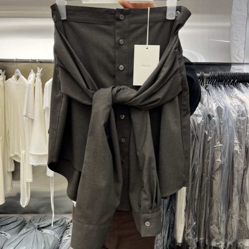 NOVUS韩国直邮㊣女装新款人气25秋冬热卖休闲推荐真品时尚短裙