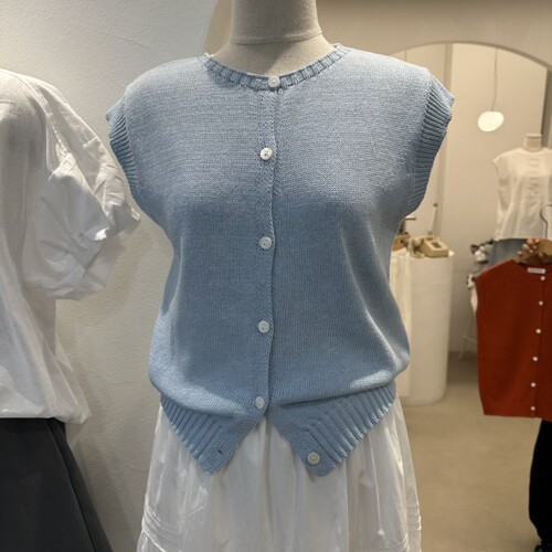 GOLDEN MARKET韩国直邮㊣女装新款热卖推荐休闲针织衫纽扣