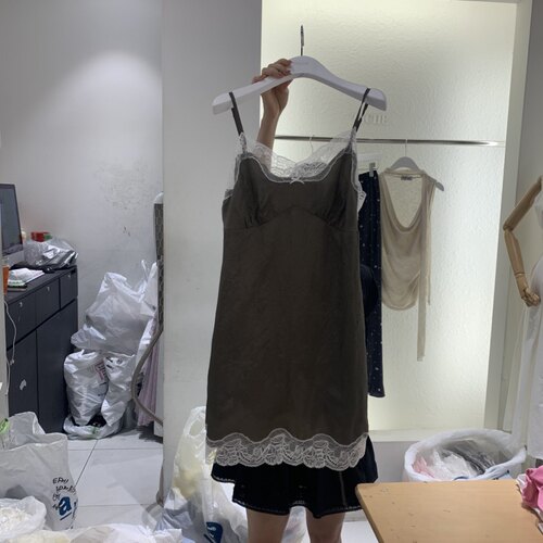 TYCHE韩国代购㊣女士新款人气时尚休闲26春夏热卖连衣裙吊带裙